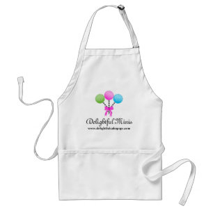 Avental Pop Coloridos de Bolo Apron