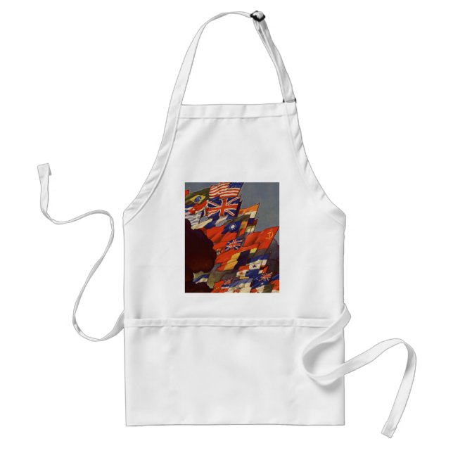 Avental Poster vintage WII Apron (Frente)