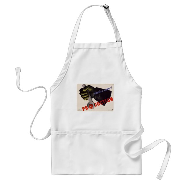 Avental Poster vintage WII Apron (Frente)
