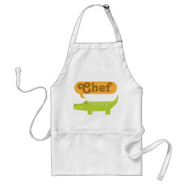 Avental Presente do cozinhar do jacaré do cozinheiro chefe