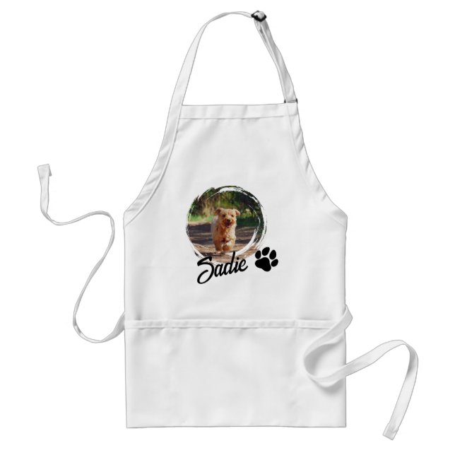 Avental Presente Personalizado para Amantes de Cães - Foto (Frente)