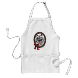 Avental Presentes de Natal Keeshond