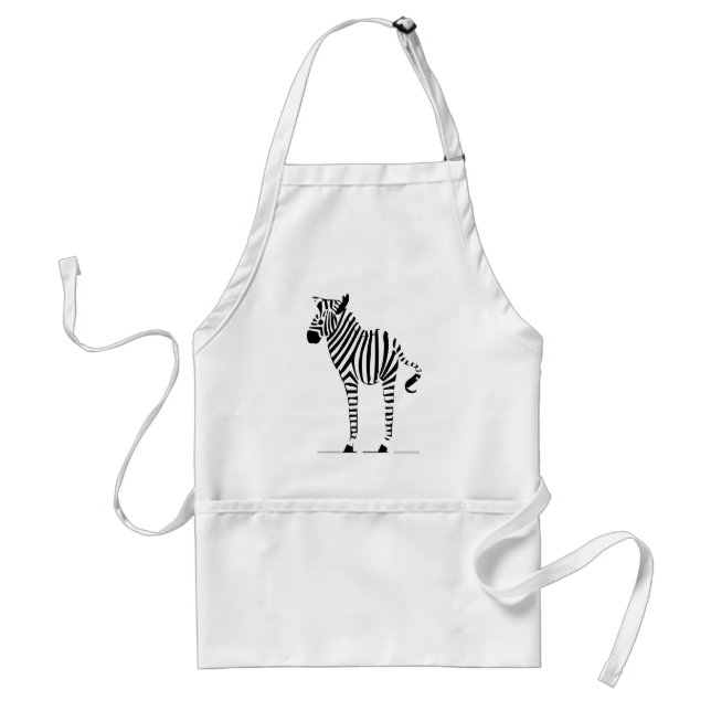 Avental Presentes de Zebra Lovers (Frente)