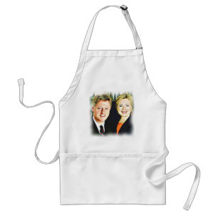 Avental Presidente Bill Clinton e Presidente Hillary Clint