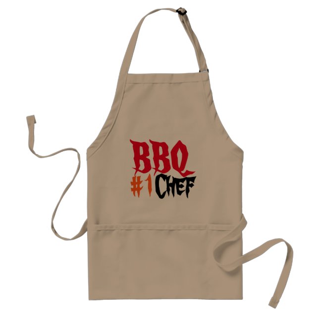 Avental Primeiro Chef Apron de CHURRASCO (Frente)