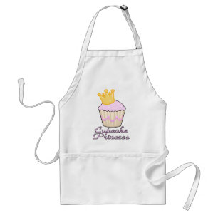 Avental princesa do cupcake