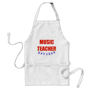 AVENTAL PROFESSOR DE MÚSICA APOSENTADO