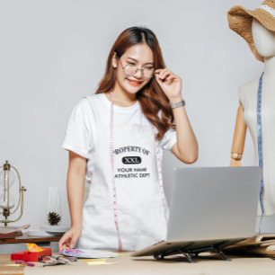 Avental Propriedade de XXL Seu Nome