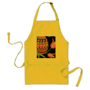 Avental Pysanka e tulipas