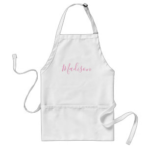 Avental Qualquer Cor - Nome de Script Personalizado Apron