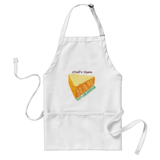 Avental Queijo Bruto Planeta Orgânico Pessoal Apron (Frente)