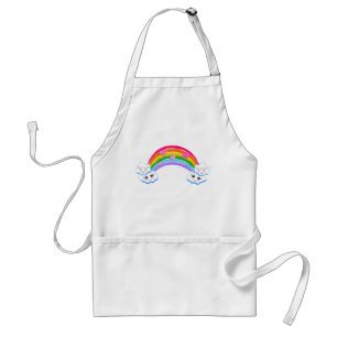 Avental Rainbow Clouds Apron