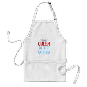 Avental Rainha da Coroa da Cozinha