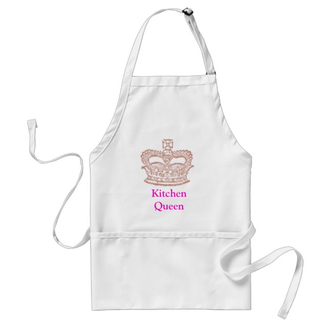Avental rainha, rainha da cozinha (Frente)
