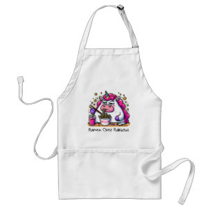 Avental Ramen de Comida Unicorn