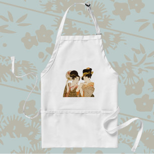 Avental Raparigas Geisha Japonesas Vintage em Kimonos