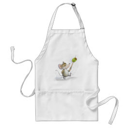 Avental Rato feliz Moe com Olive Apron