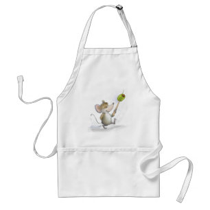 Avental Rato feliz Moe com Olive Apron