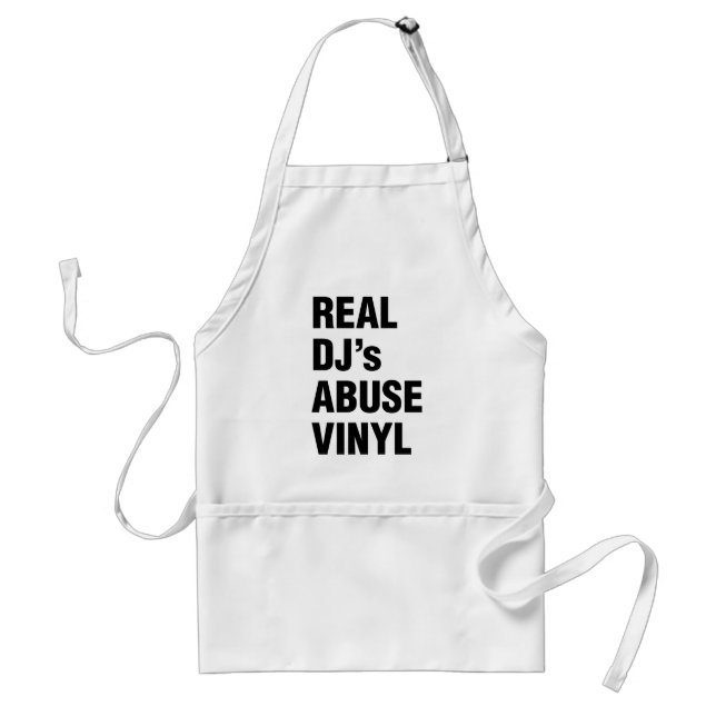 Avental REAL DJ's ABUSE VINYL (Frente)