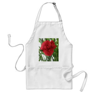 Avental Red Carnation Apron