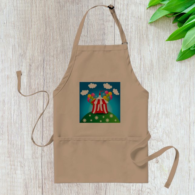 Avental Red Circus Tent Apron (Criador carregado)