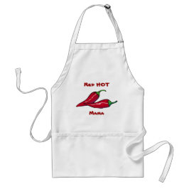 Avental Red Hot Mama Apron