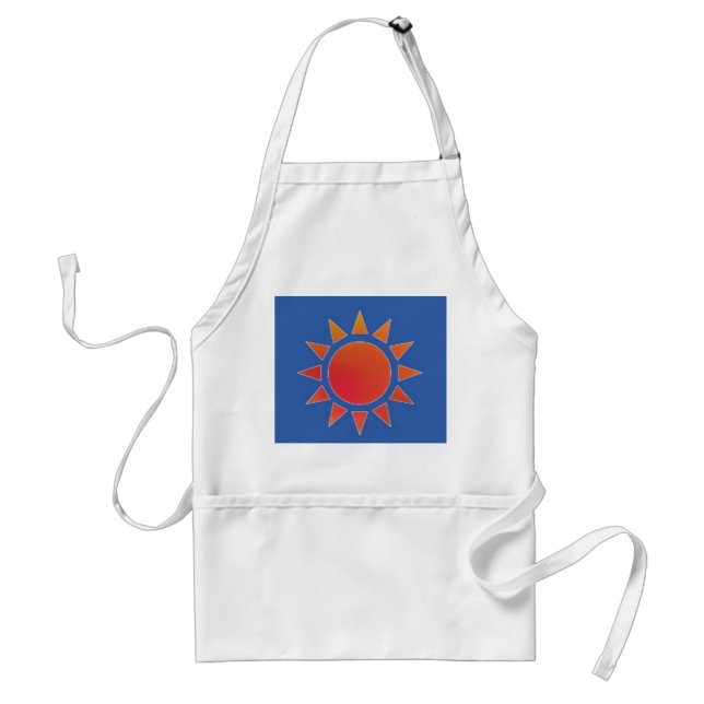 Avental Red Orange Apron (Frente)