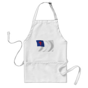 Avental Religião Cristã Flag Apron