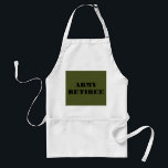 Avental Retiree do Exército Apron<br><div class="desc">Retiree do Exército Apron</div>