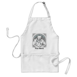 Avental Retro Doutor Apron