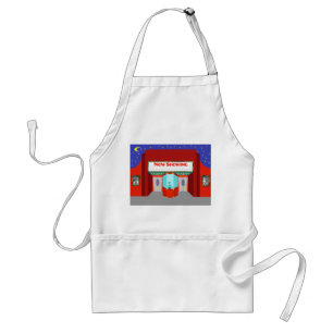 Avental Retro Movie Theater Apron