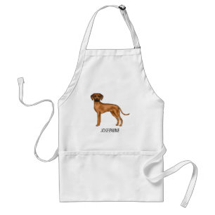 Avental Ridgeback Ridgeback Cão Com Nome Personalizado