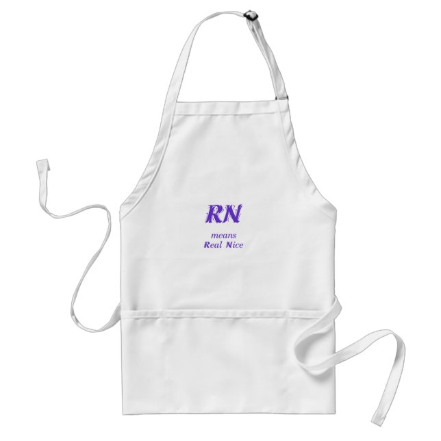 Avental RN em roxo (Frente)