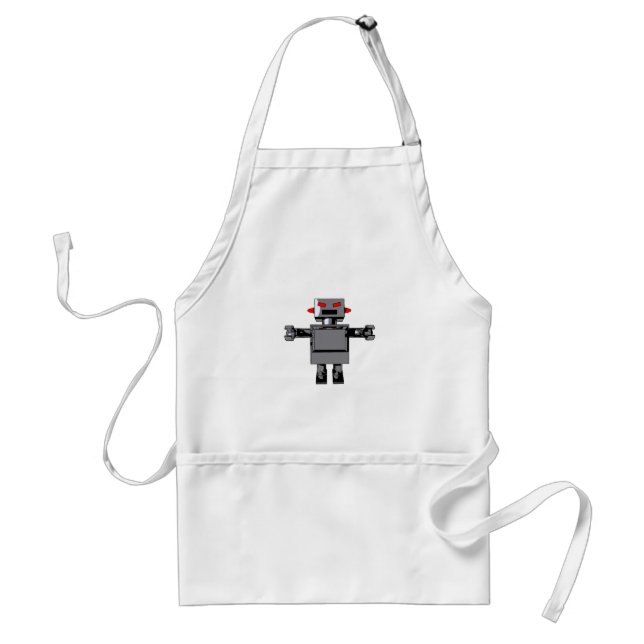 Avental Robô Simples Apron (Frente)