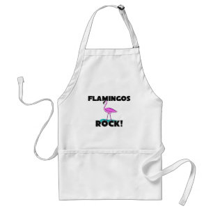 Avental Rocha dos flamingos
