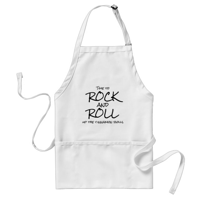 Avental Rock and Roll up the cinnamon rolls (Frente)