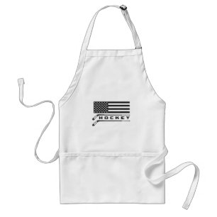 Avental Roupa de Hóquei na Bandeira Americana