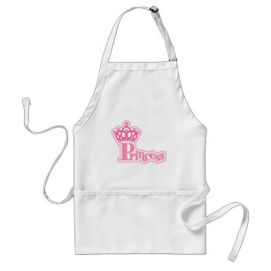 Avental roupa e presentes da princesa