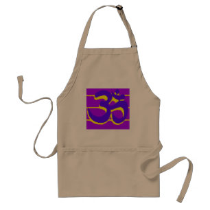 avental roxo do OM