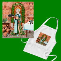 Rua. Martha da Bethany em sua cozinha