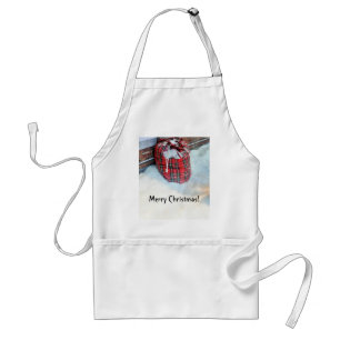 Avental Santa Claus Bag na neve