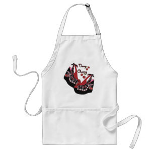 Avental Sapatos RAB Rockabilly Muito Cereja