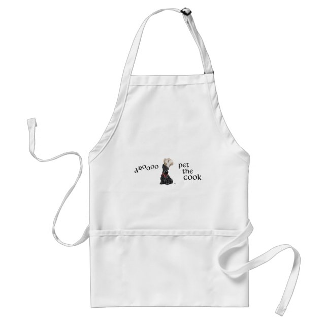 Avental Scottie Chef Beija o Cook Apron (Frente)