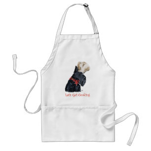 Avental Scottish Terrier Chef