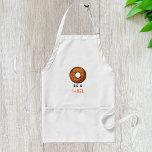 Avental Seja um Design do Lover Bagel Funny Comida<br><div class="desc">Cozinhar em estilo com este avental "Seja uma Bagel", com uma ilustração divertida do bagel e um trocadilho espirituoso. Perfeito para amantes de comida, entusiastas de brunch e qualquer um que goste de adicionar humor à cozinha, este avental é funcional e na moda. Produzido a partir de um tecido durável...</div>