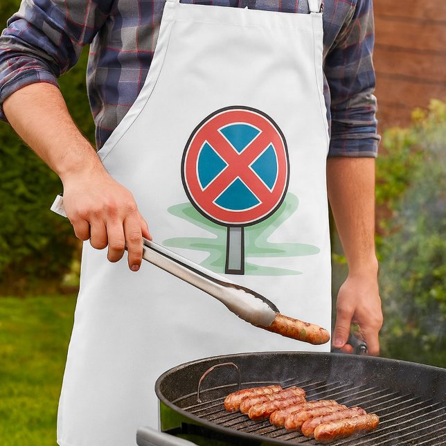 Avental Sem Sinal de Estrada de Estacionamento Símbolo de  (Criador carregado)