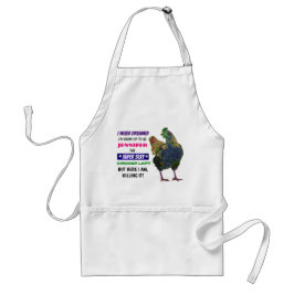 Avental Senhora de frango personalizável - Apron padrão