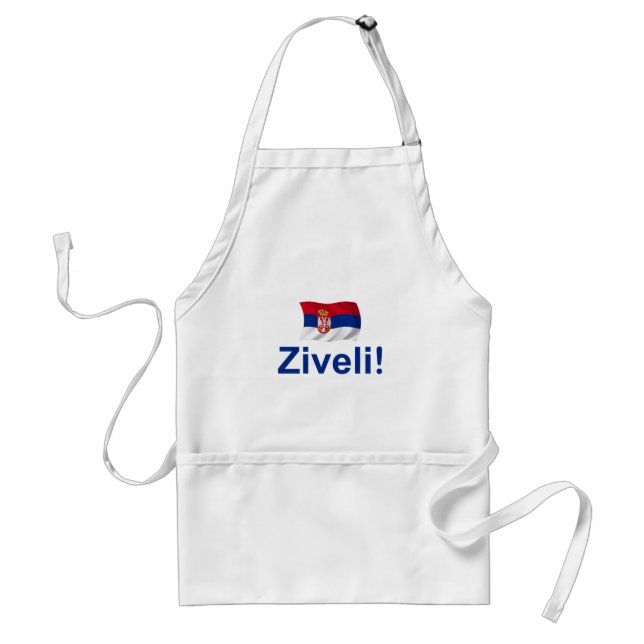 Avental Serbia Ziveli! (Frente)
