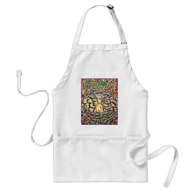 Avental Serenity Prayer Angel Apron (Frente)