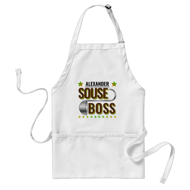 Avental Seu nome - SOUSE BOSS (Frente)